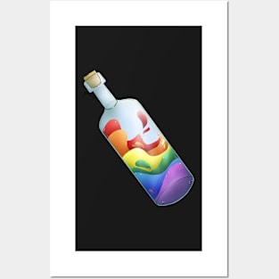 Rainbow Gay Pride Potion Posters and Art